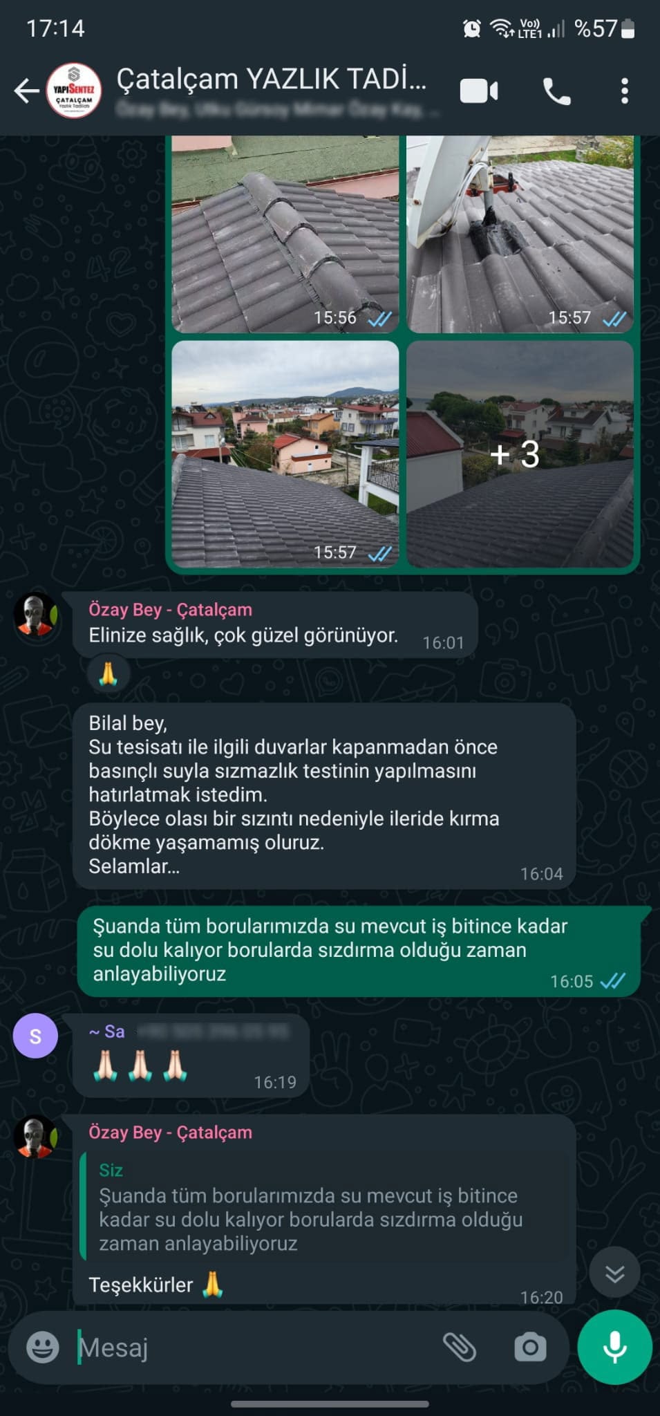 çatalçam-tadilat-memnuniyet-whatsapp tadilat memnuniyet görüşmesi