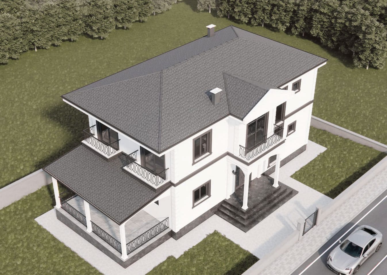 villa-çatı-üst-görünüş villa cati ust gorunus