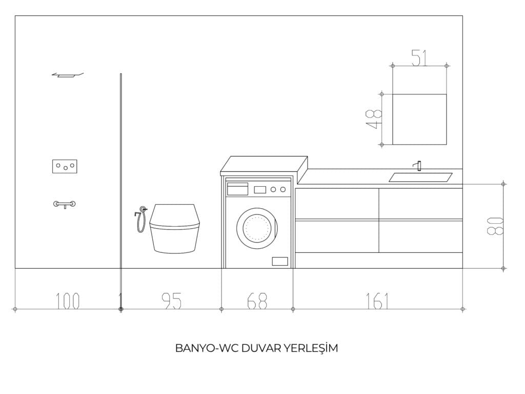 samsun dereköy 2 katlı yığma tuğla müstakil ev projesi 3 derekoy proje banyo wc alani